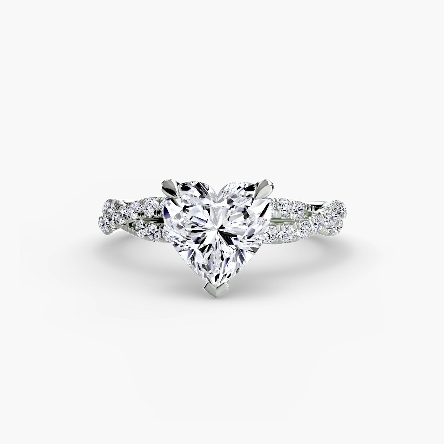 the twisted pavé solitaire ag & co jewellery