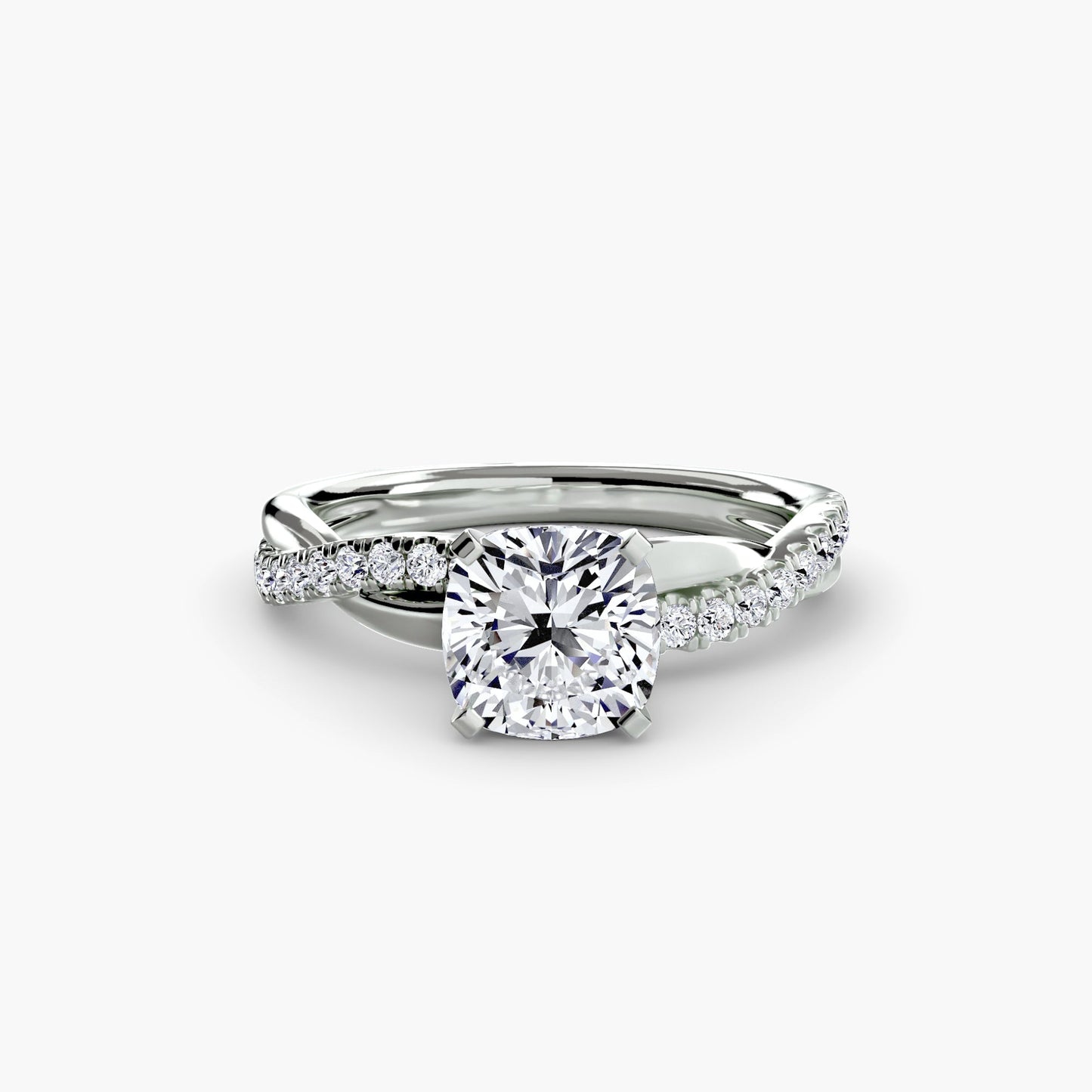 the emerald twist pavé ring ag & co jewellery