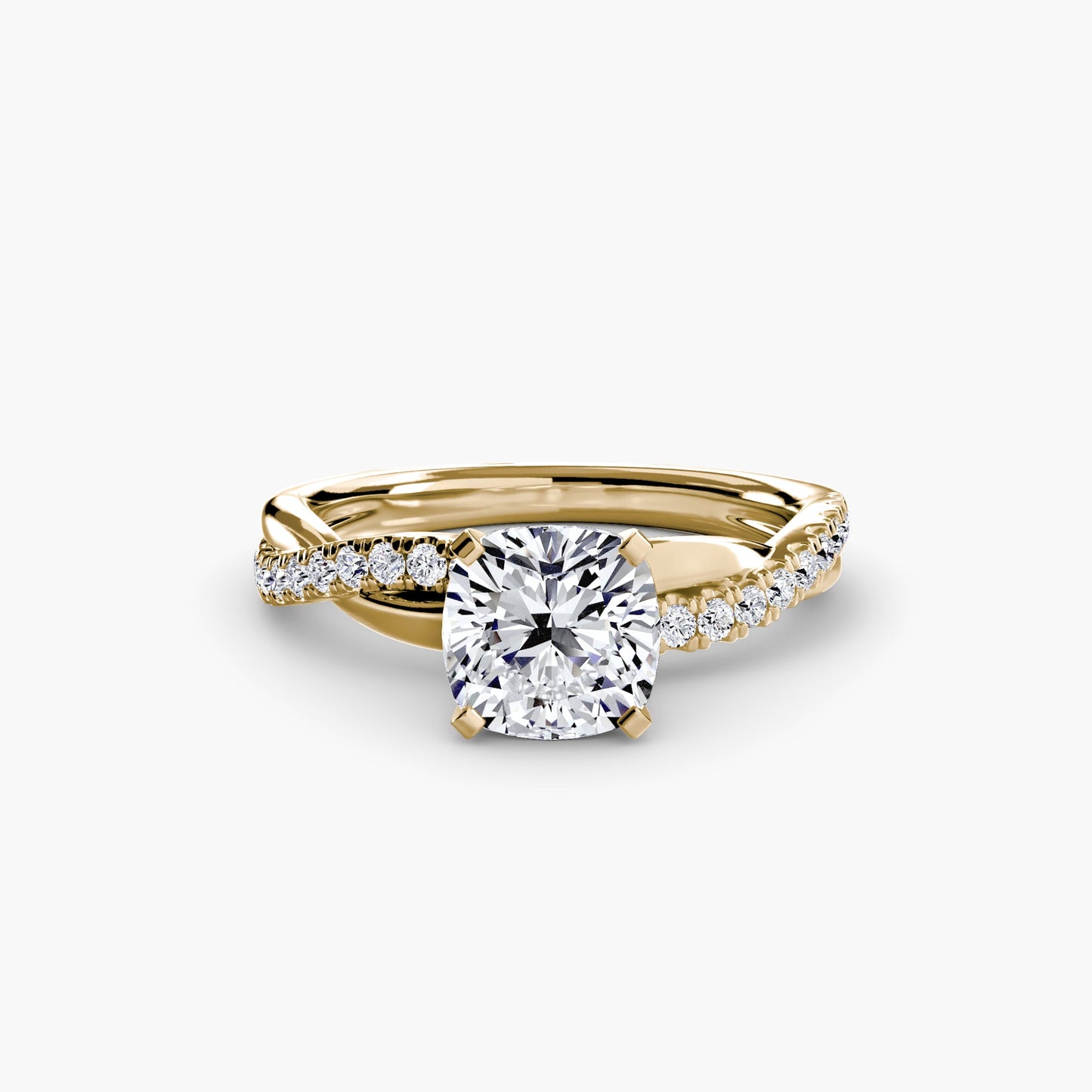 the emerald twist pavé ring ag & co jewellery
