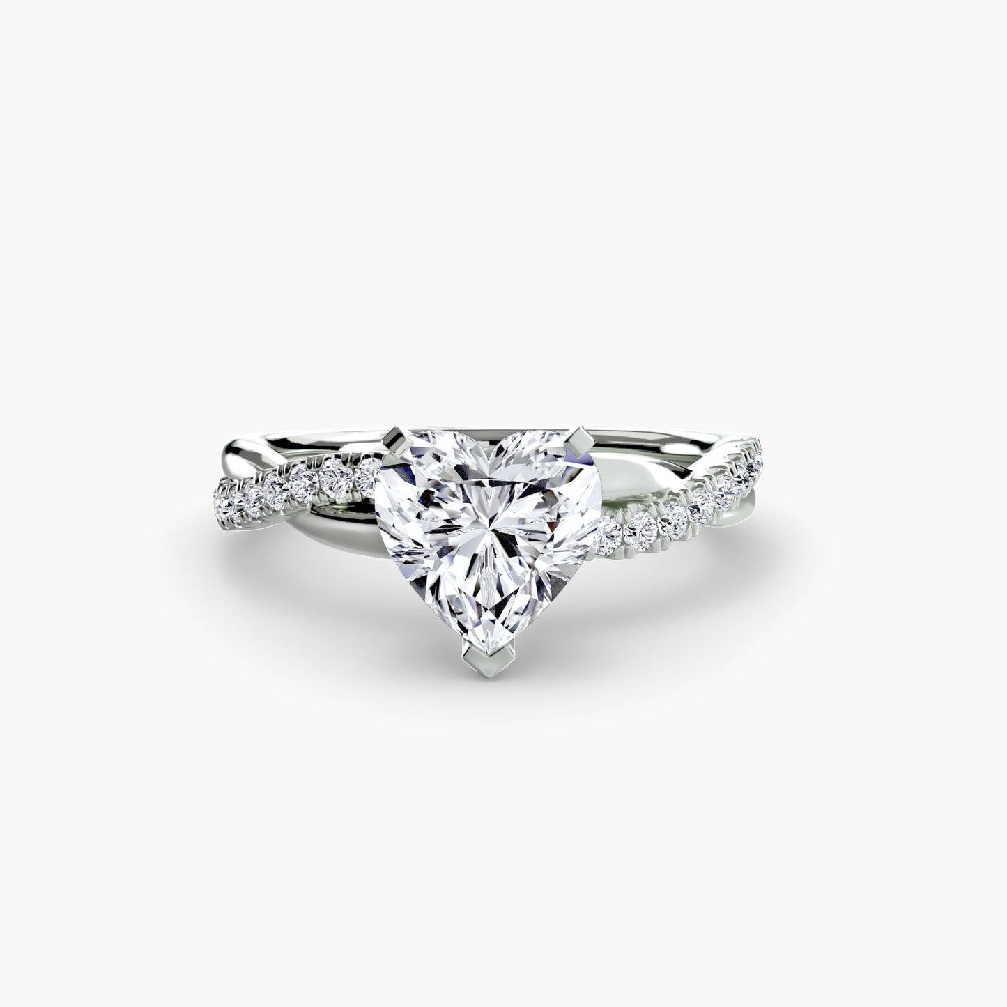 the emerald twist pavé ring ag & co jewellery