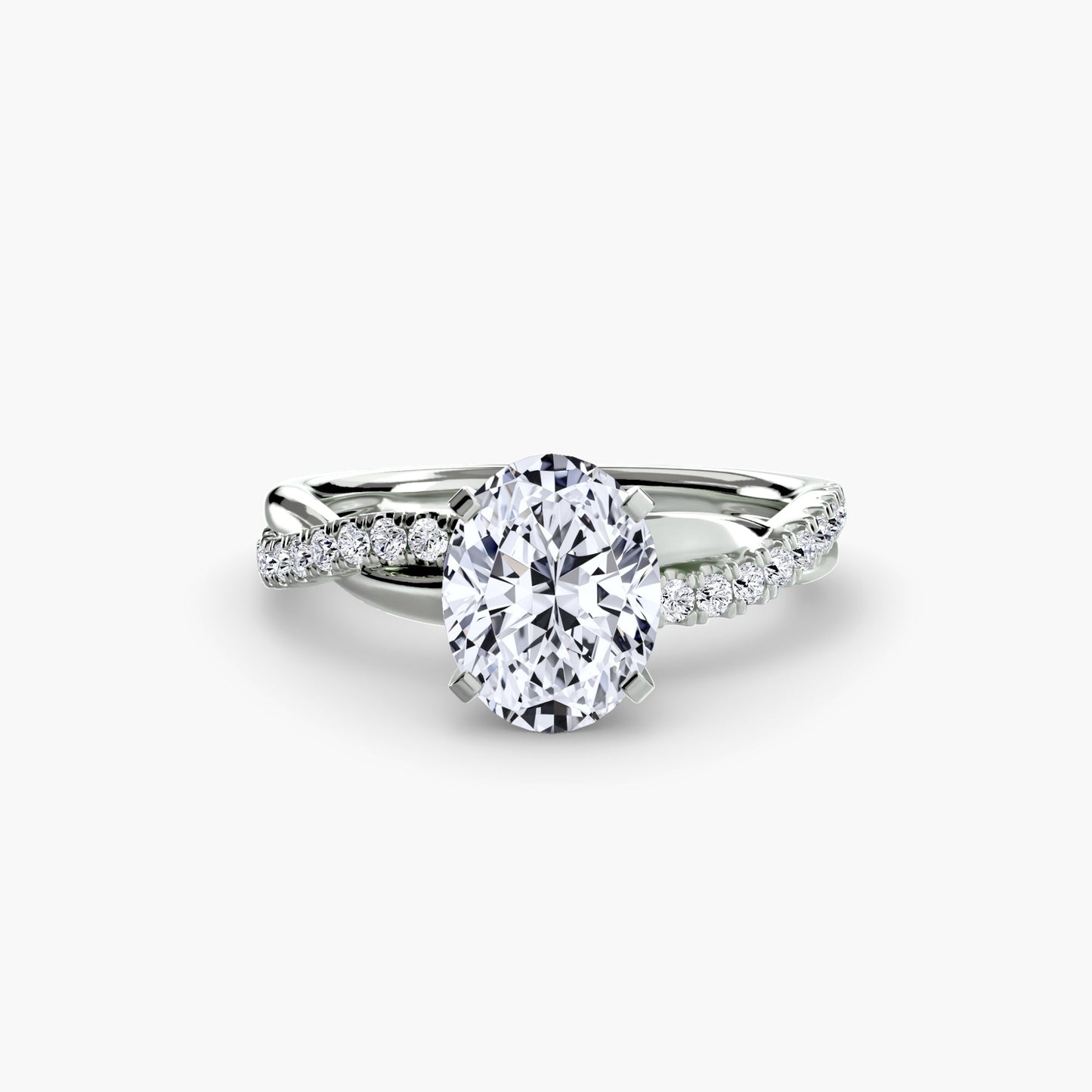 the emerald twist pavé ring ag & co jewellery