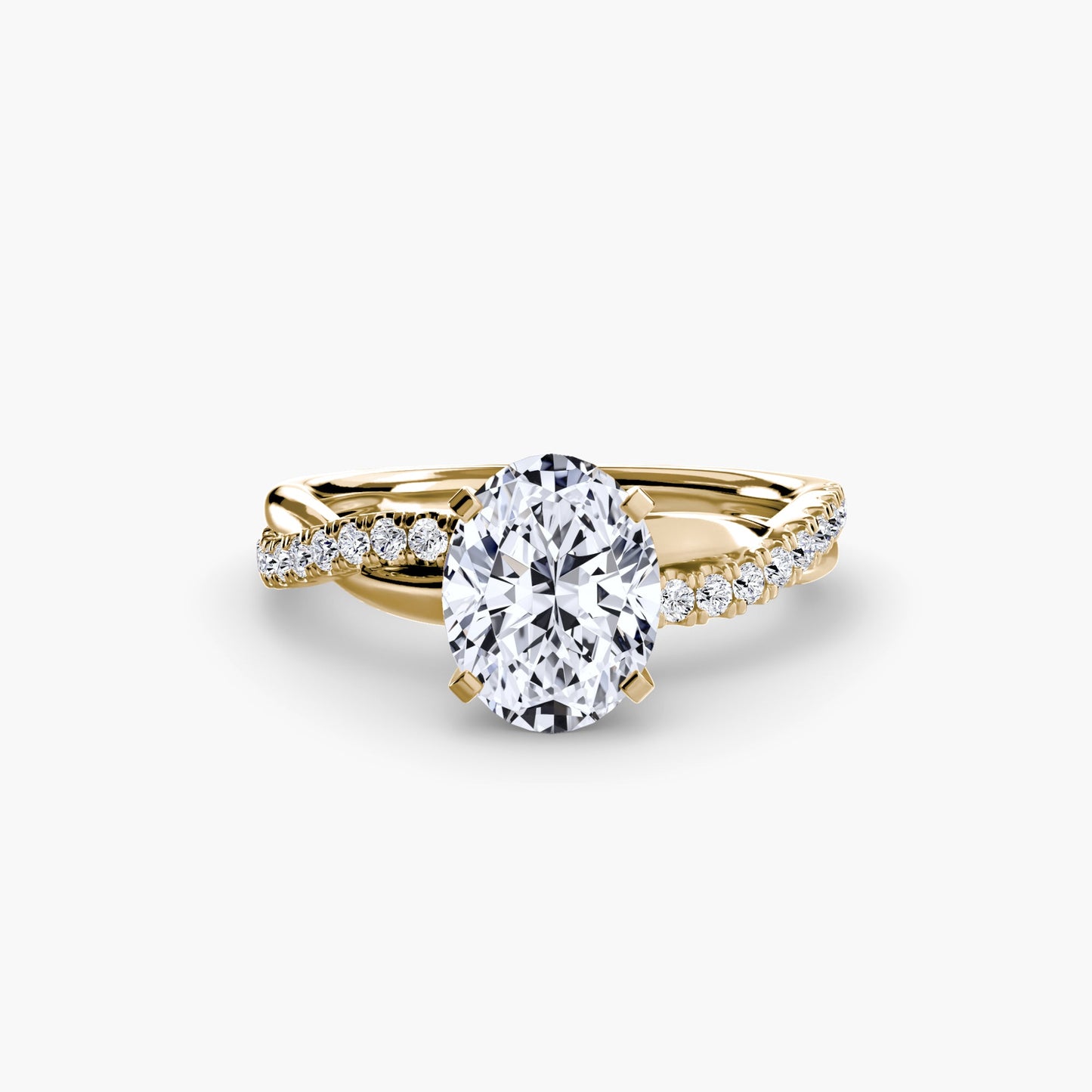 the emerald twist pavé ring ag & co jewellery