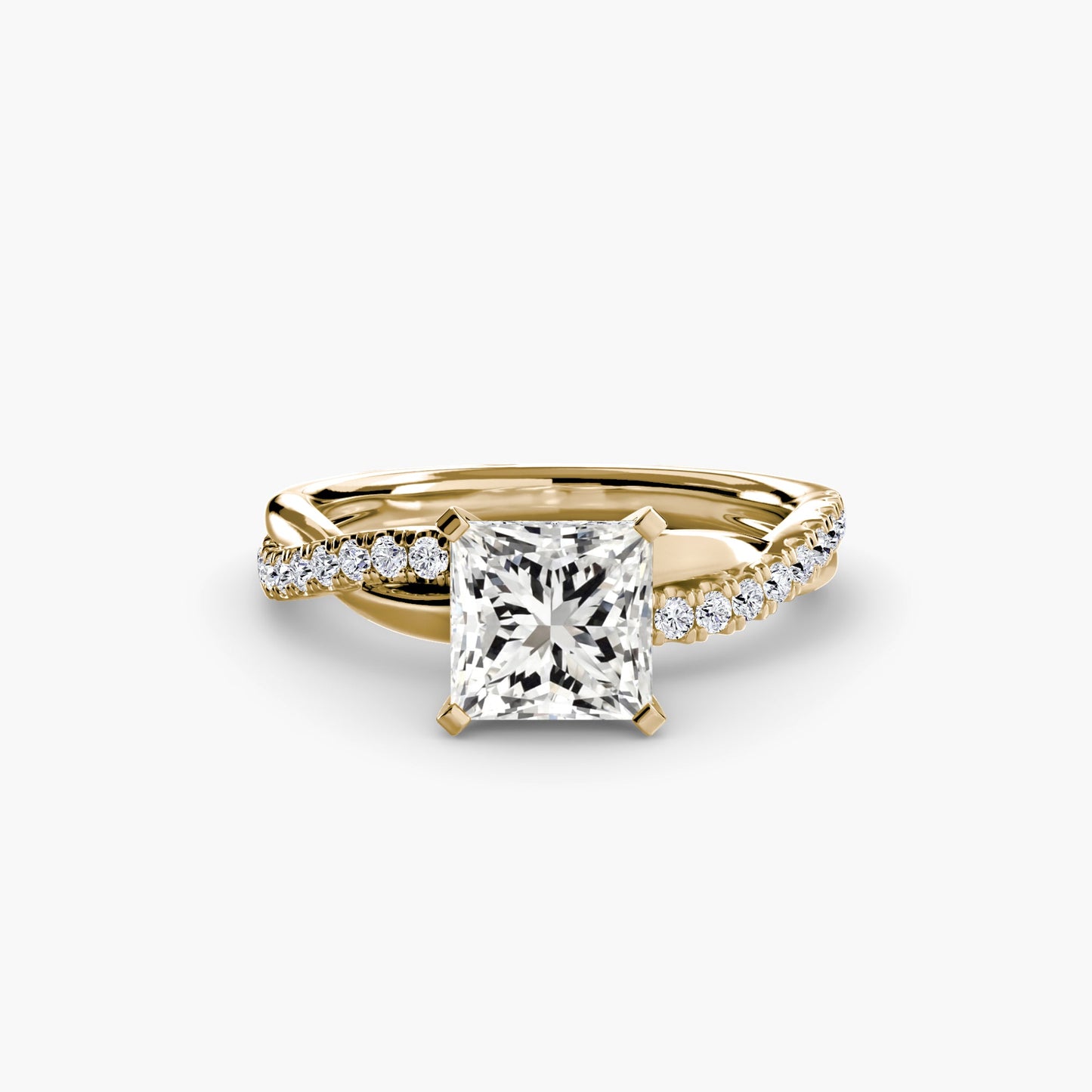 the emerald twist pavé ring ag & co jewellery