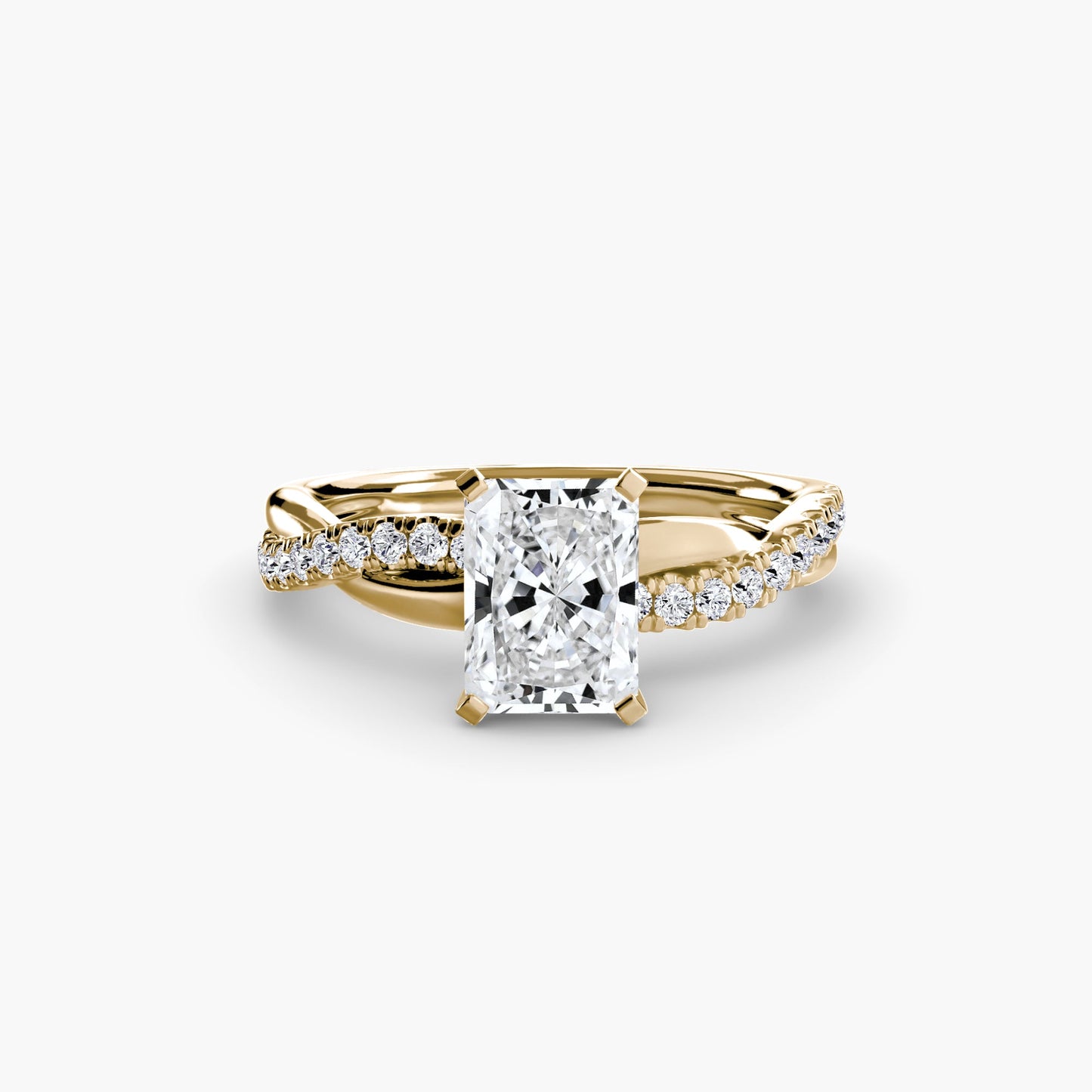 the emerald twist pavé ring ag & co jewellery
