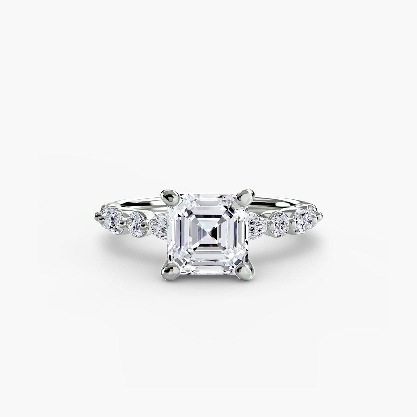 solitaire with eternity pavé 2 ag & co jewellery