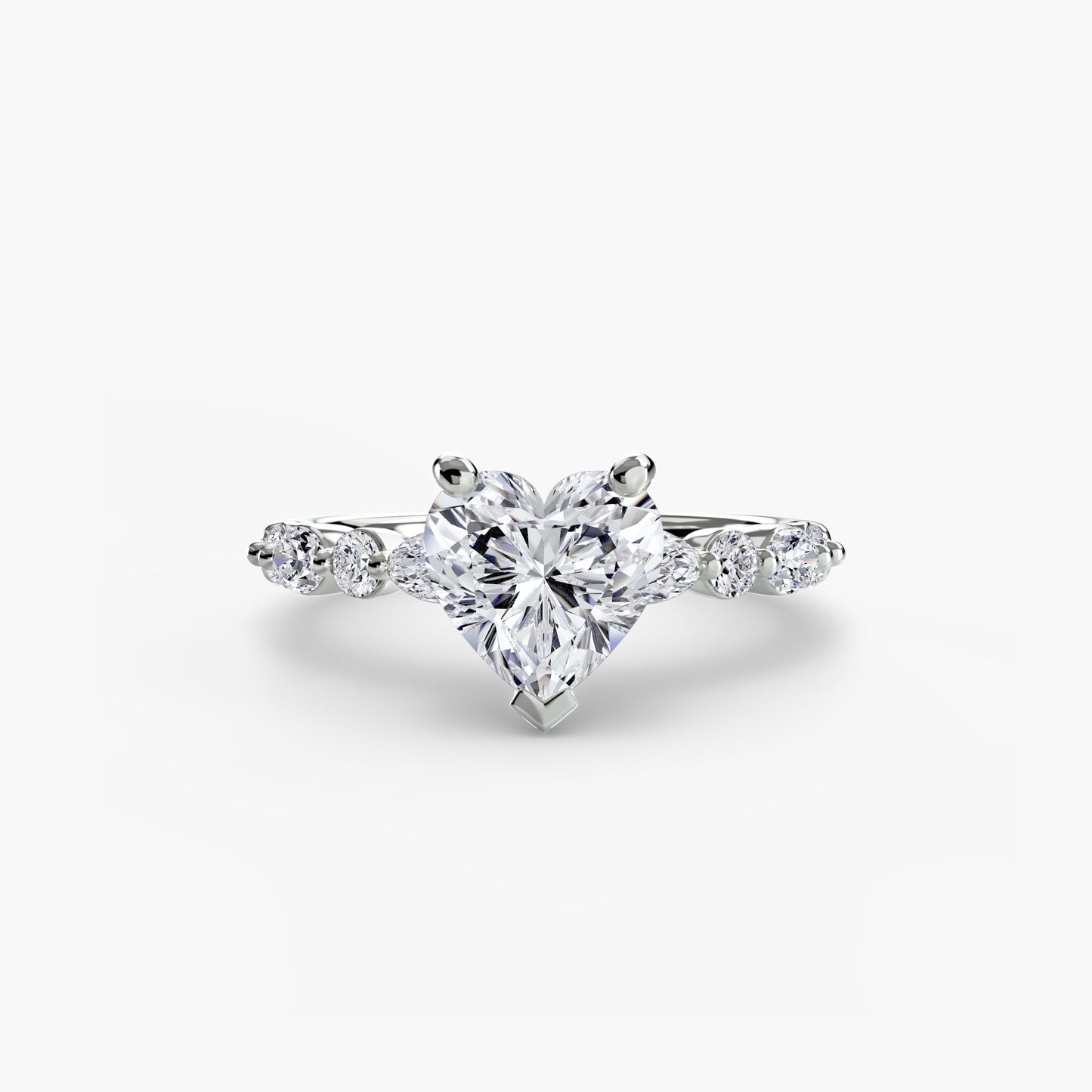 solitaire with eternity pavé 2 ag & co jewellery