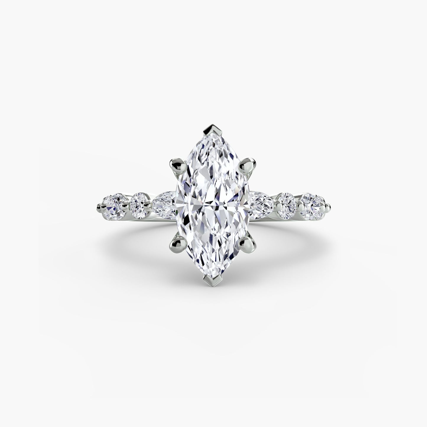 solitaire with eternity pavé 2 ag & co jewellery