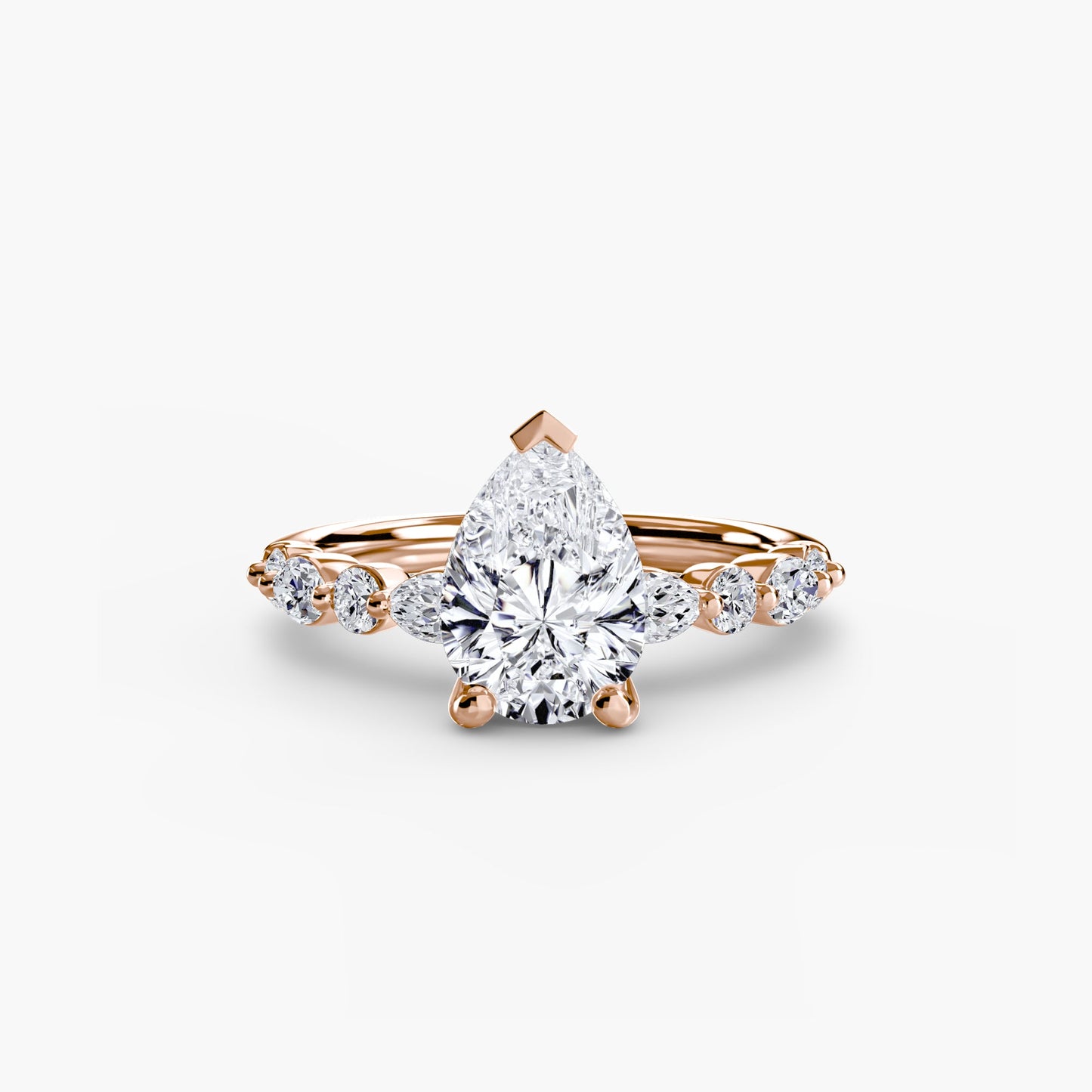 solitaire with eternity pavé 2 ag & co jewellery