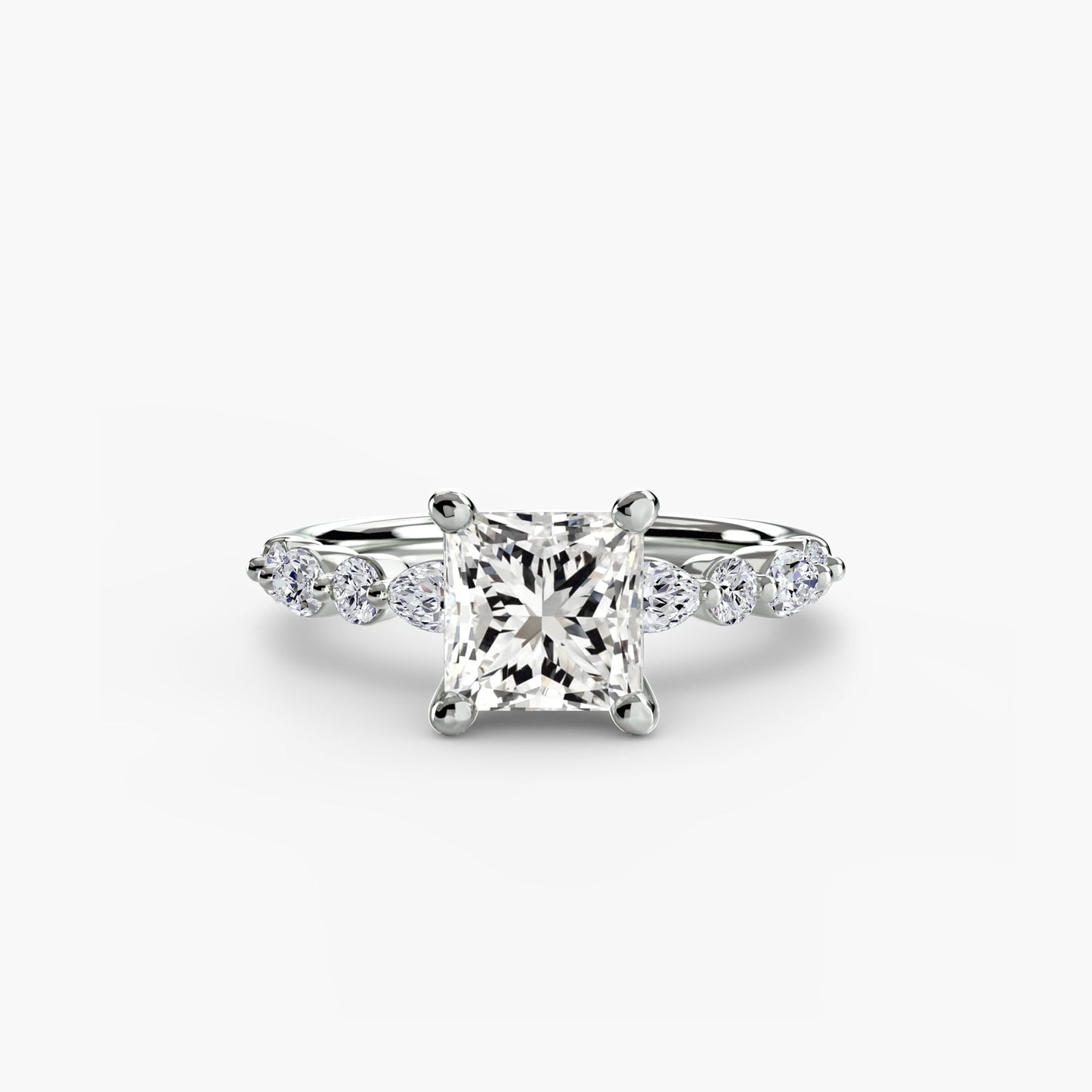 solitaire with eternity pavé 2 ag & co jewellery