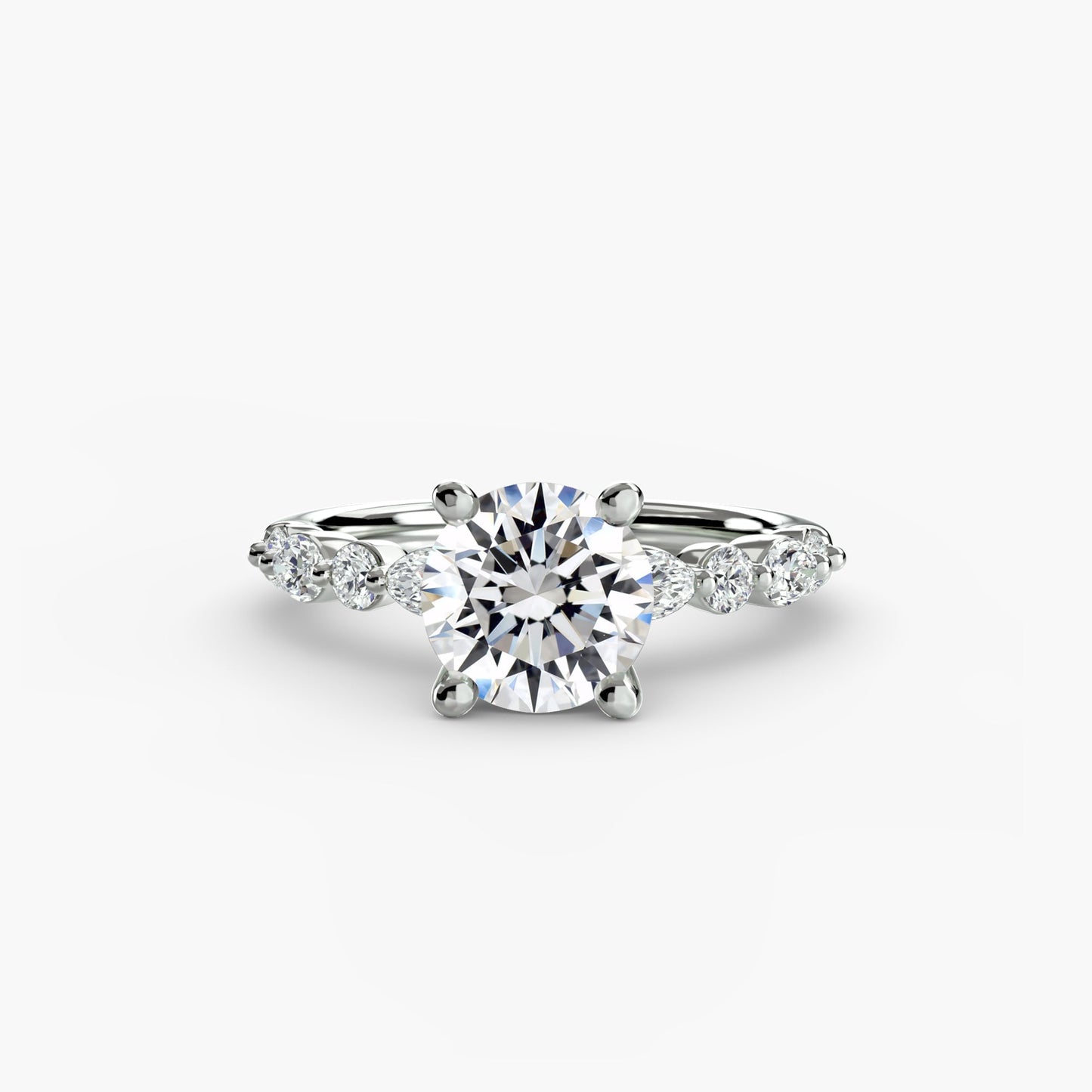 solitaire with eternity pavé 2 ag & co jewellery