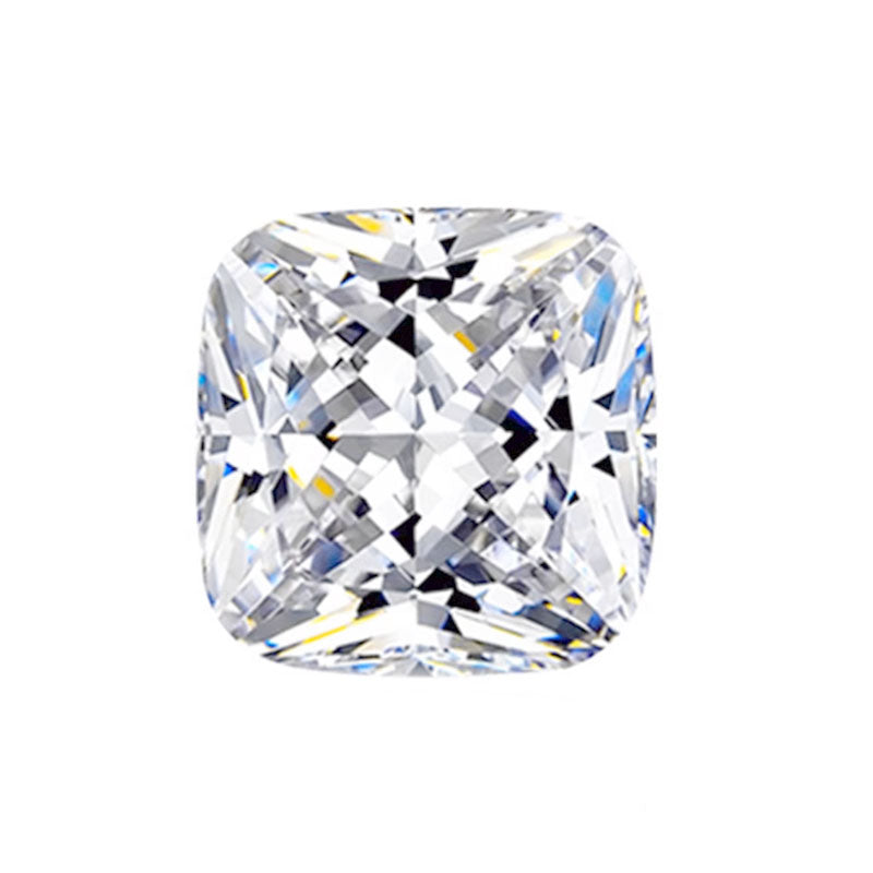 cushion moissanite stone ag & co jewellery