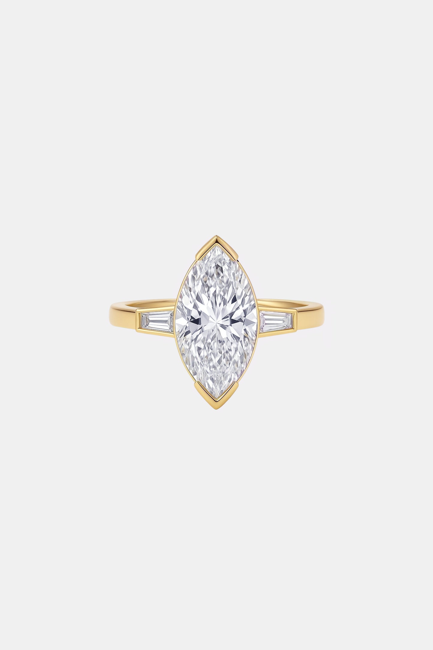 sophie - the trilogy bezel | marquise & tapered baguettes ag & co jewellery