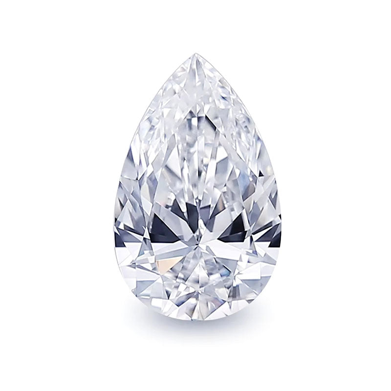 pear moissanite stone ag & co jewellery