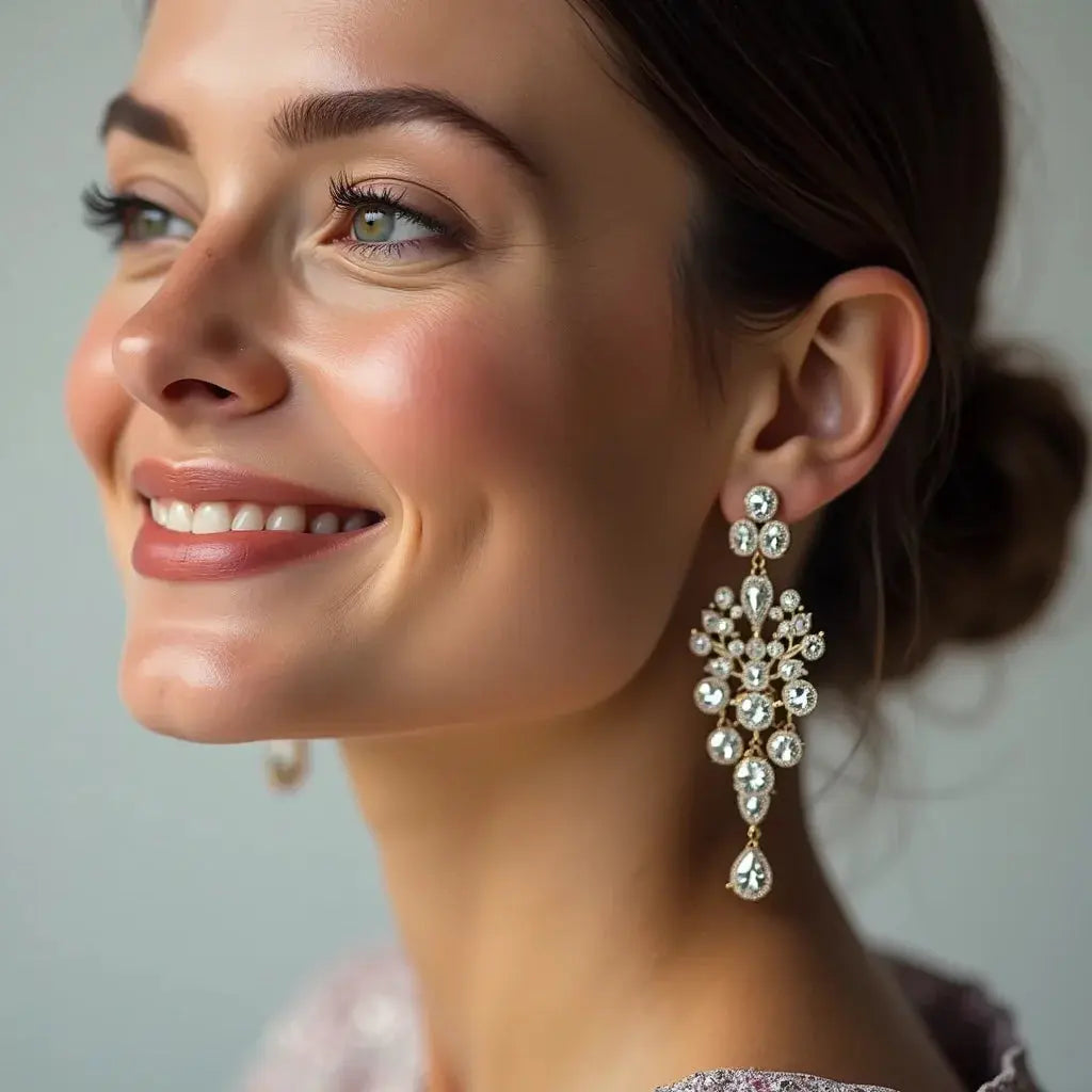 Dazzling Earrings - Dazzling Earrings Sparkle Everyday with Easy Style