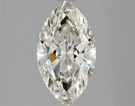 2.51ct Emerald Lab Grown Diamond (Colour Fancy Vivid Blue, Clarity VVS2, IGI Certified)