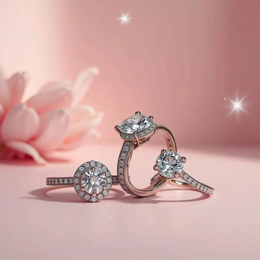 Trilogy Diamond Rings - Trilogy Diamond Rings Symbolic Elegance for Every Moment