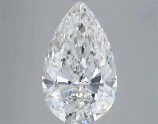 3.74 Carat D-VVS2 Round Lab Diamond