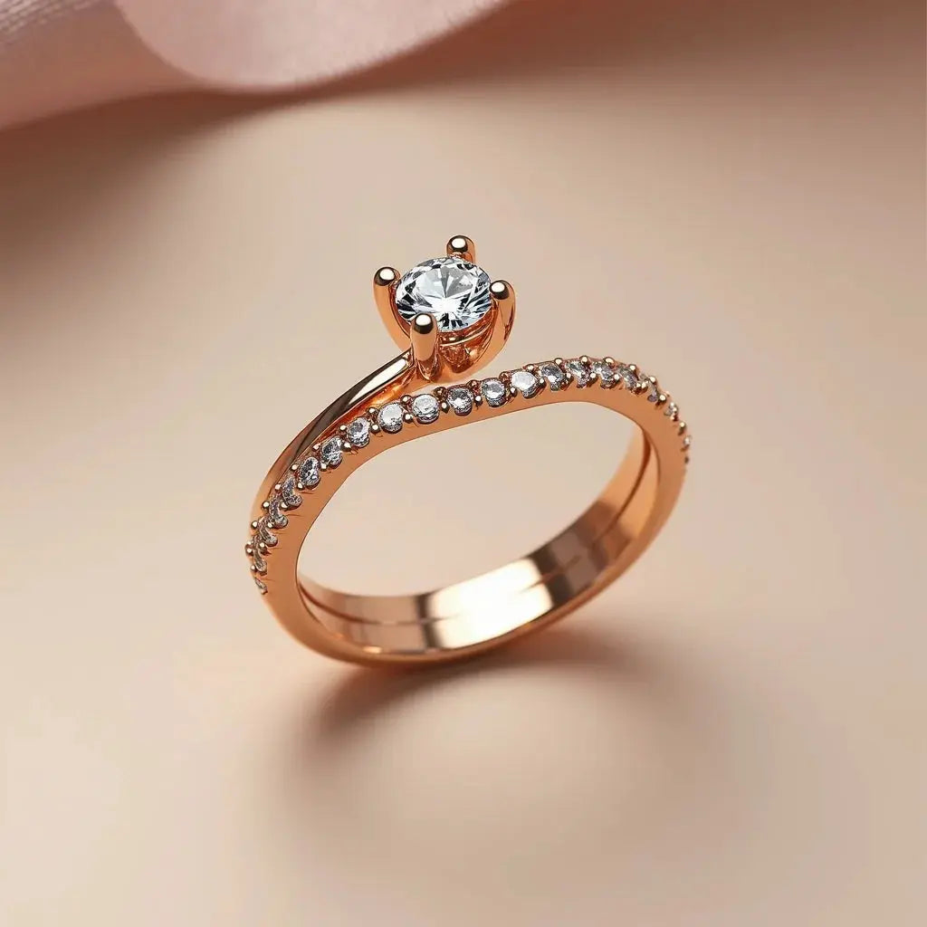 Paved Band Rings - Paved Band Rings: Enhance Elegance with Sparkling Bands