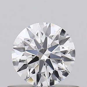 0.50 Carat D IF Round Lab Diamond