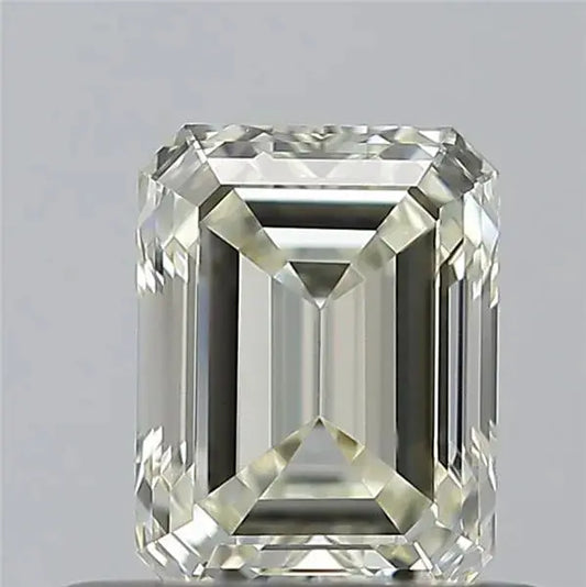 0.50ct Emerald Natural Diamond (Colour L, Clarity VS2, GIA Certified) AG & CO Jewellery