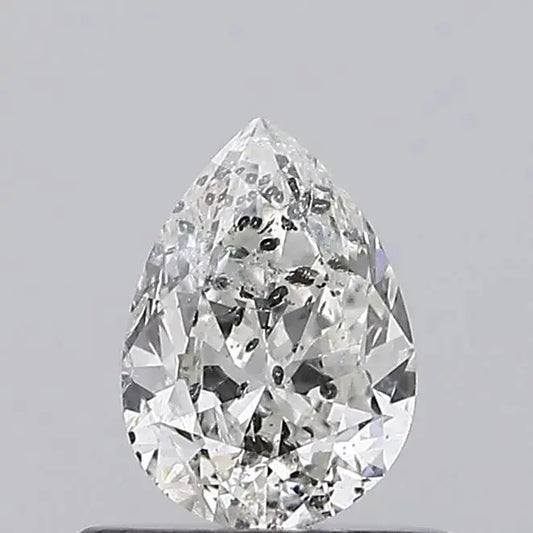 0.50ct Pear Natural Diamond (Colour H, Clarity I1, Cut VG, IGI Certified)