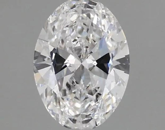0.53 Carat D-IF Oval Cut Diamond AG & CO Jewellery