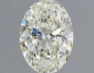 0.55ct Oval Natural Diamond (Colour J, Clarity VS1, Cut VG, IGI Certified)