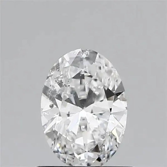 0.56ct Oval Natural Diamond (Colour E, Clarity SI2, Cut EX, IGI Certified) AG & CO Jewellery