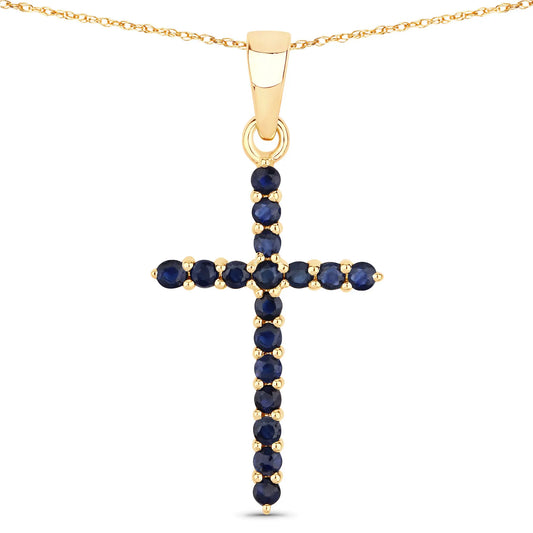 0.60ct Natural Blue Sapphire Pendant AG & CO Jewellery