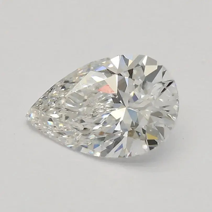 0.64 carat e-vs1 pear lab diamond ag & co jewellery