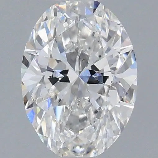 0.68 carat e-vs2 oval lab diamond