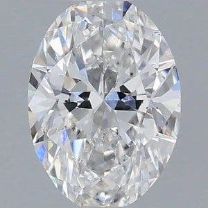 0.68 Carat E-VS2 Oval Lab Diamond