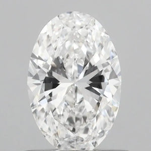0.70 Carat D-VVS1 Oval Lab Diamond