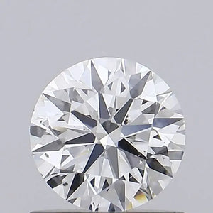 0.72 Carat F-SI1 Round Cut Diamond
