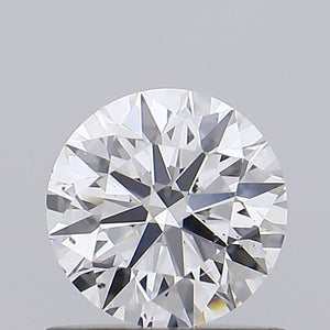 0.72 Carat F-SI1 Round Cut Diamond