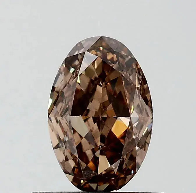 0.72ct oval natural diamond (clarity vs2, gia certified)