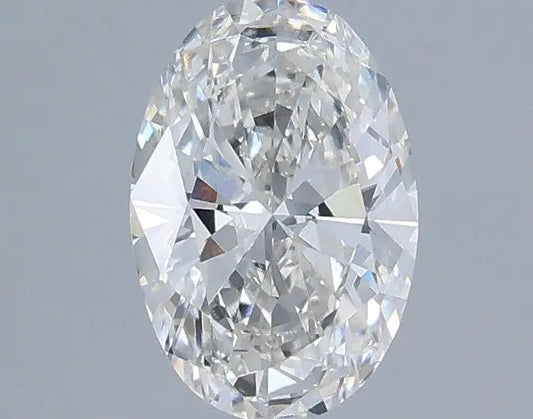 0.81 Carat F-VVS2 Oval Lab Diamond AG & CO Jewellery