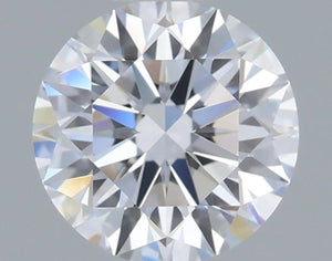0.84 Carat D-VVS2 Round Lab Diamond