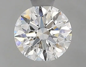 0.90 Carat D-SI1 Round Cut Diamond