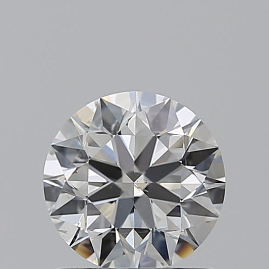 0.91 Carat G-SI1 Round Cut Diamond AG & CO Jewellery