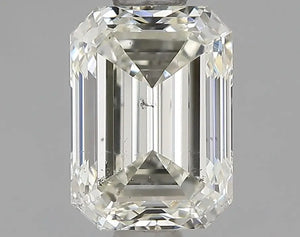 0.93 Carat L-SI1 Emerald Cut Diamond