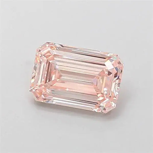 0.94ct Emerald Lab Grown Diamond (Colour Fancy Pink, Clarity VS1, IGI Certified) AG & CO Jewellery