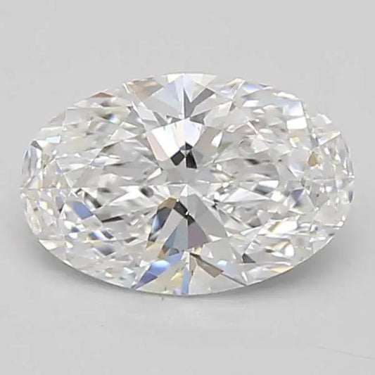 0.96ct Oval Lab Grown Diamond (Colour D, Clarity VVS2, Cut EX, IGI Certified) AG & CO Jewellery