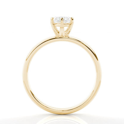 Ellyse 6 Claw Marquise Solitaire Engagement Ring Setting