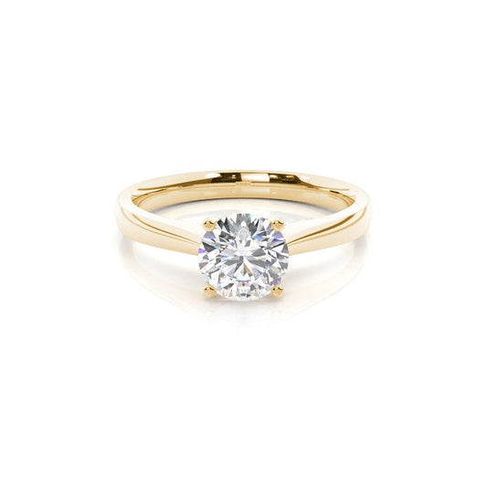 Rosa Solitaire Cathedral Engagement Ring Setting