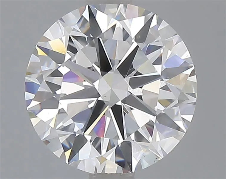 2.00ct round lab grown diamond (colour f, clarity vs1, cut ex, igi)