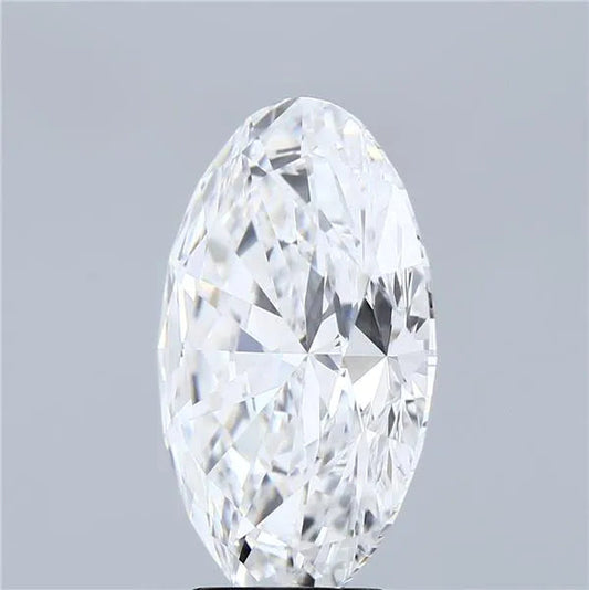 7.09ct Oval Lab Grown Diamond (Colour E, Clarity VVS2, IGI Certified) AG & CO Jewellery