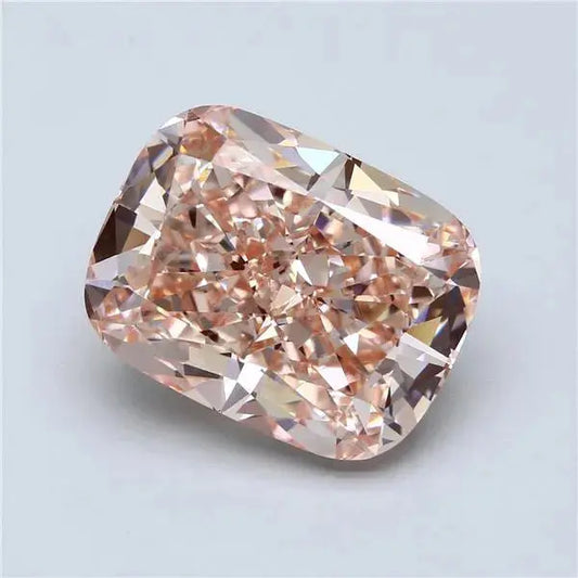 14ct Elongated Cushion brilliant Lab Grown Diamond (Colour Fancy Vivid Pink, Clarity VVS2, IGI Certified) - AG & CO Jewellery