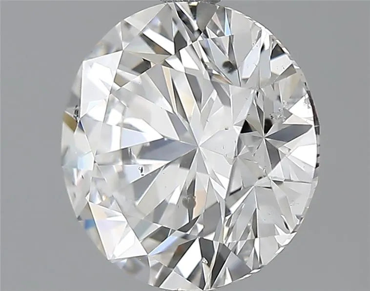 2.57 ct round gia certified loose diamond, d color | si2 clarity  | ex cut