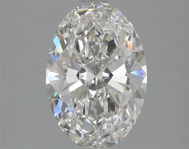 2.23ct oval lab grown diamond (colour f, clarity vs1, igi)